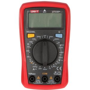 UT33D - Multmeter voor het doormeten van alarmkabels