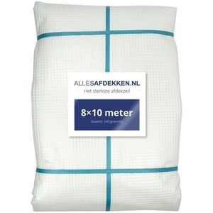 Afdekzeil - Transparant - 8 x 10 m - Boot