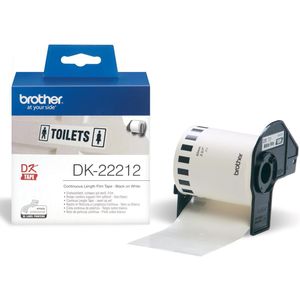 Brother doorlopende labelrol voor QL, ft 62 mm x 15,24 m, plastic film