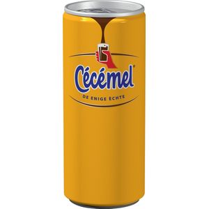 Cécémel chocolademelk, blik van 25 cl, pak van 24 stuks