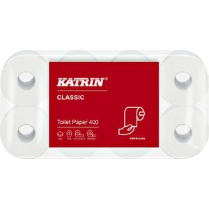 Toiletpapier Katrin 2laags 400vel 48rollen wit