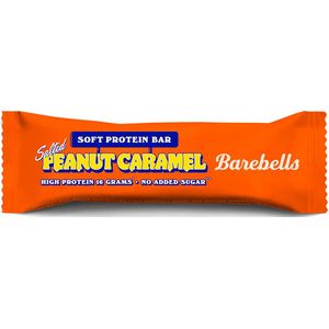 Barebells Soft Salted Peanut Caramel, reep van 55 g, pak van 12 stuks