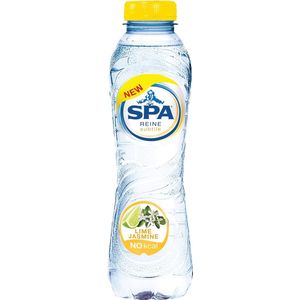 Spa Reine Subtile water limoen-jasmijn, fles van 50 cl, pak van 24 stuks
