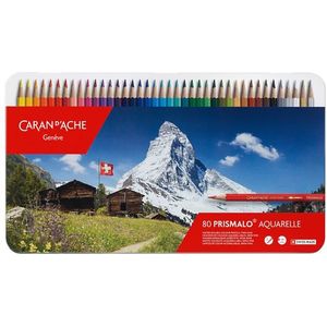 Kleurpotloden Caran d'Ache Prismalo 80stuks assorti