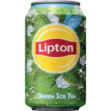 Lipton Ice Tea Green frisdrank, niet bruisend, blik van 33 cl, pak van 24 stuks