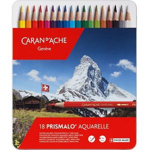 Kleurpotloden Caran d'Ache Prismalo 18 stuks assorti