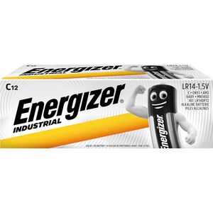 Energizer Industrial - C-cell batterijen - 12 stuks