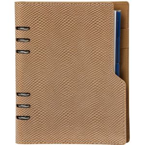 Organizer Kalpa Clipbook A5 inclusief agenda 2023-2024 7d/2p slangprint bruin