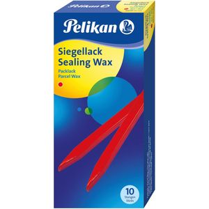 Pelikan zegelwas 60/10, doos van 10 stuks, rood