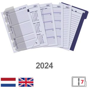 Agenda 21-22 organizer Kalpa A5 croco rose