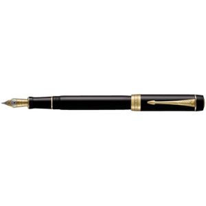 Vulpen Parker Duofold Classic black 18k GT medium