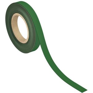 Magneetband MAUL beschrijf- wisbaar 10mx20mm x1mm groen