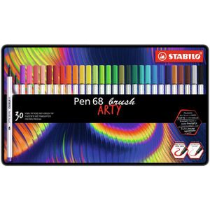 Brushstift STABILO Pen 568 Arty blik ÃÂ  30 kleuren