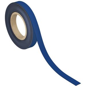 Magneetband MAUL beschrijf- wisbaar 10mx20mm x1mm blauw