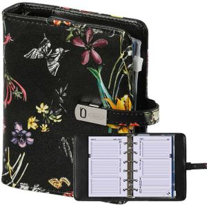 Organizer Kalpa Pocket incl agenda 2023-2024 7dagen/2pagina's bloemenzee zwart
