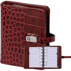 Organizer Kalpa Pocket incl agenda 2023-2024 7dagen/2pagina's croco mulberry