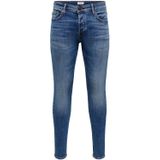 Only & Sons ONSWARP SKINNY BLUE 3229 JEANS NOOS 22023229 Blue Demin Blauw