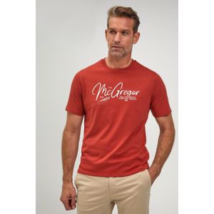 McGregor T SHIRT EXPEDITION MM232 1101 03 4201 RUSTY RED Rood