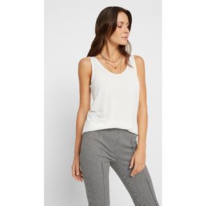 Pieces PCKAMALA TANK TOP NOOS BC 17100687 Bright White Wit