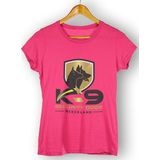T-shirt Dames Roze - K9 Securitydogs