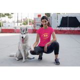 T-shirt Dames Roze - K9 Sportswear
