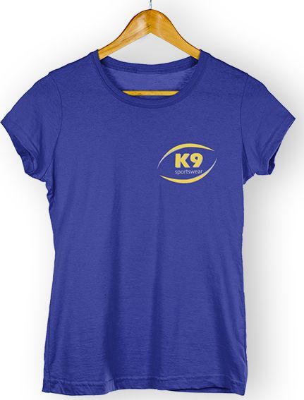 T-shirt Unisex Blauw - K9 Sportswear