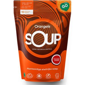 Orangefit Protein Soup Tomaat | 20 gram prote?ne | Plantaardig en eiwitrijke soep