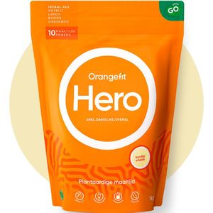 Orangefit Hero | Ontbijtshakes | Plantaardige Eiwitshake Als Ontbijt | 1000 Gram | Bosbes