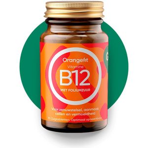 Orangefit Vitamine B12 | Vegan&Plantaardige Supplement | 90 Capsules