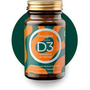 Orangefit Vitamine D3 | Vegan&Plantaardige Supplement | 90 Capsules