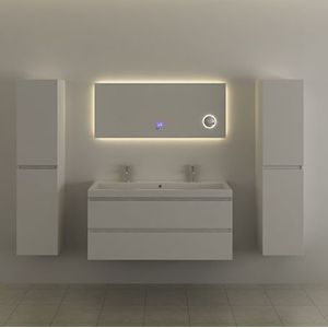 MirrorLink SMART rechthoekige badkamerspiegel 120x50x0.5 cm