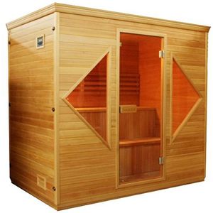 ZenSa Sauna 206x153x204cm met kachel