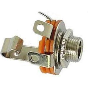 WOMAN 6.35mm MONO JACK OPEN CIRCUIT CHASSISMONTAGE - HQ Products