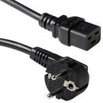 Netzkabel schuko-c19 blk 1,80m - ACT