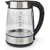 Wasserkocher 1,7 L 360 drehbar Glas - Nedis