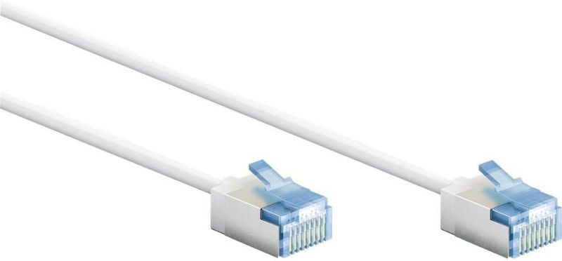 U/FTP Cat 6a - 2 Meter - Weiss - Goobay
