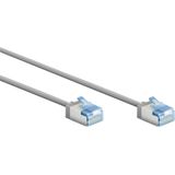 U/FTP Cat 6a - 0,5 Meter - Grau - Goobay