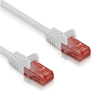 U-UTP-Kabel - 0,25 Meter - Weiß - Allteq