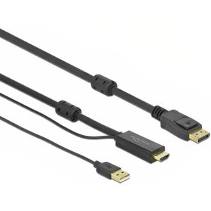 4K DisplayPort auf HDMI Kabel - Delock