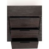 GM Dressoir Webster Teak Donkerbruin High - Teakhout - 82x135cm