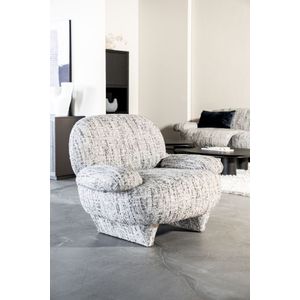 Eleonora Fauteuil Jayden Grijs Barkley - Stof