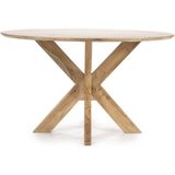 Eleonora Eettafel Nikki 130x130cm Naturel - Acaciahout