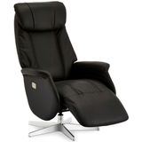 GM Relaxfauteuil Bonanza Electric Relaxfauteuil Zwart - Leer/PVC