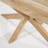 Eleonora Eettafel Nikki 200x100cm Naturel - Acaciahout