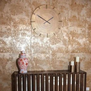 Richmond - Klok Zane - Goud - Aluminium