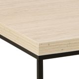 Salontafel Brennero Rechthoek Beige Travertinlook 110cm - Giga Living - Travertin