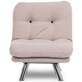 Arabic House Slaapfauteuil Misa Small Solo V2 Crème Crème - Linnen