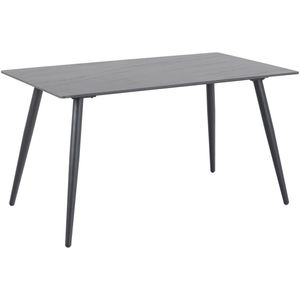 Eettafel Bandita Rechthoek Keramiek Zwart 140cm - Giga Living - Keramiek