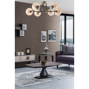 Arabic House Hanglamp Dolunay Metaal Koper 6-Lichts Koper