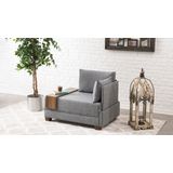 Arabic House Fauteuil Fly Rechts Grijs - Polyester